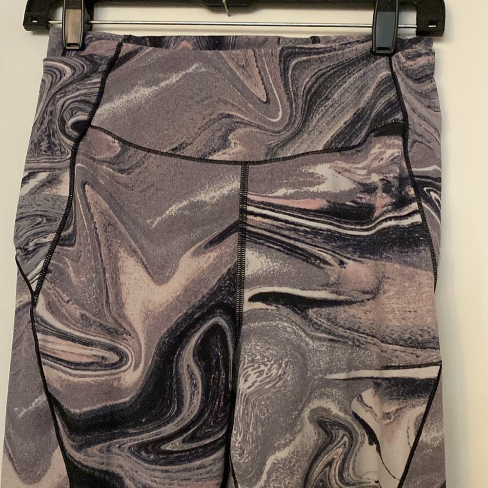 Victoria's Secret Blue, Pink and white Leggings
